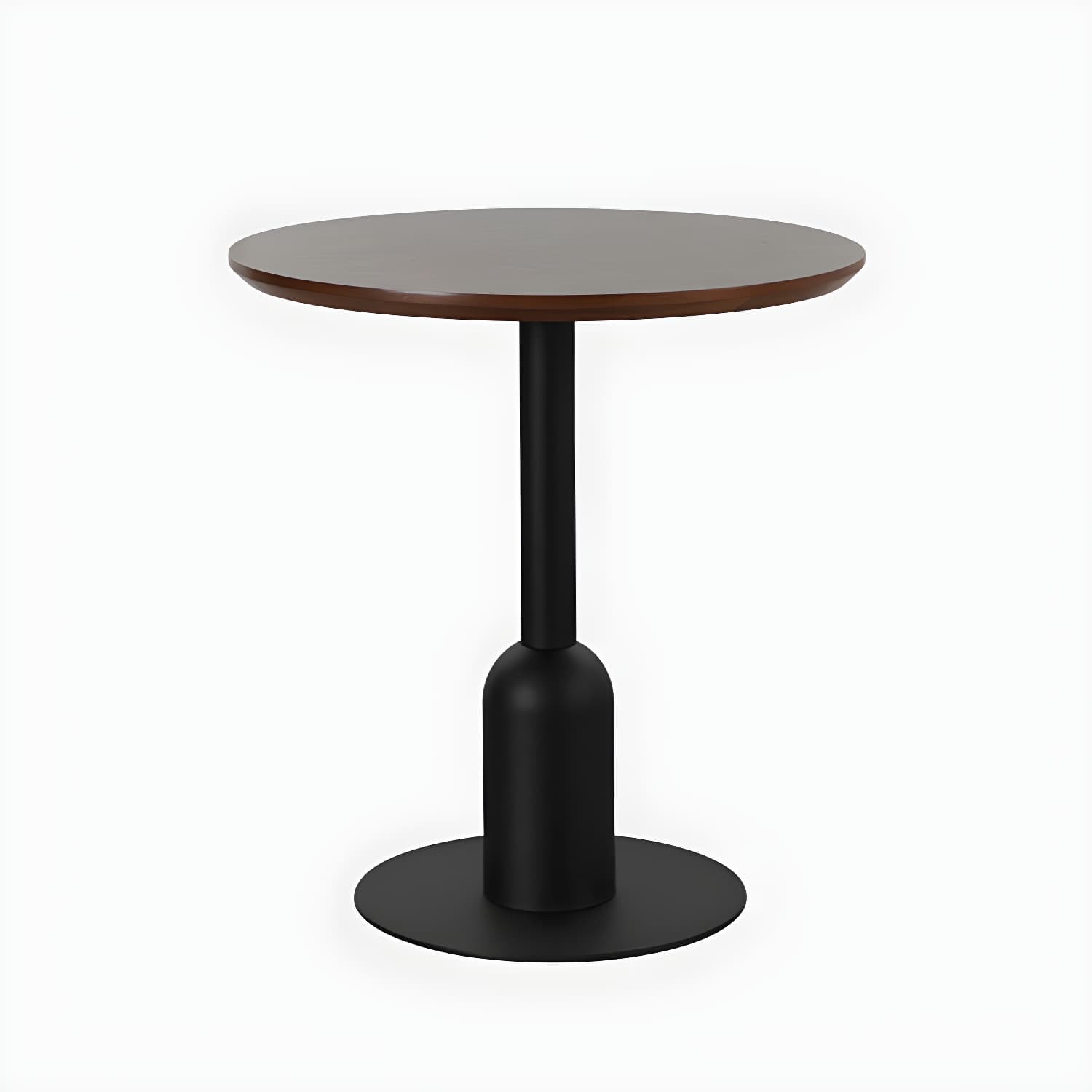 Industrial Style Dining Site Table MDF Dining Room Furniture with Pedestal Base thumbnail 2