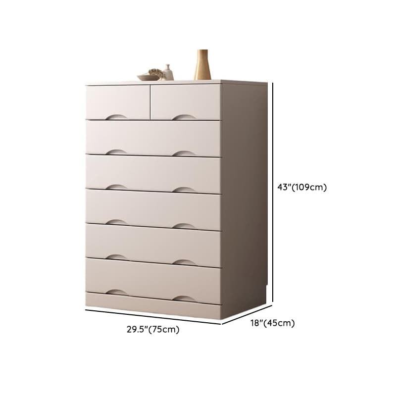 Light Gray Simple Cube Console Dresser for Parlor thumbnail 11