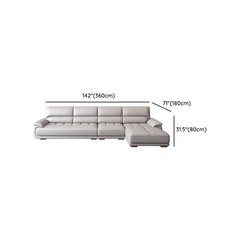 Straight/L-Shape Leather Sofa/Sofa Recliner with Horizontal/Right Hand Facing Orientation thumbnail 17