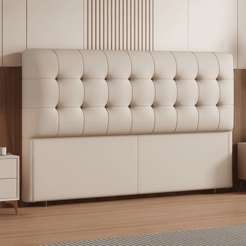 Trendy Panel Headboard with No Distressing, Piled Tufted Rectangle Design for King/Queen/Full Bed, Featuring Sponge Upholstery and Standard Height thumbnail 11