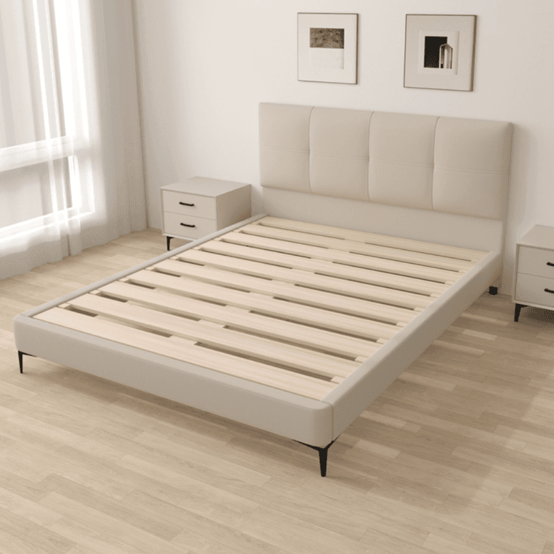 Simplistic Free-standing Standard King(76"W x 80"L)/Queen(60"W x 80"L)/Full(54"W x 75"L) Panel No Distressing With Legs in Wood and Sponge thumbnail 12