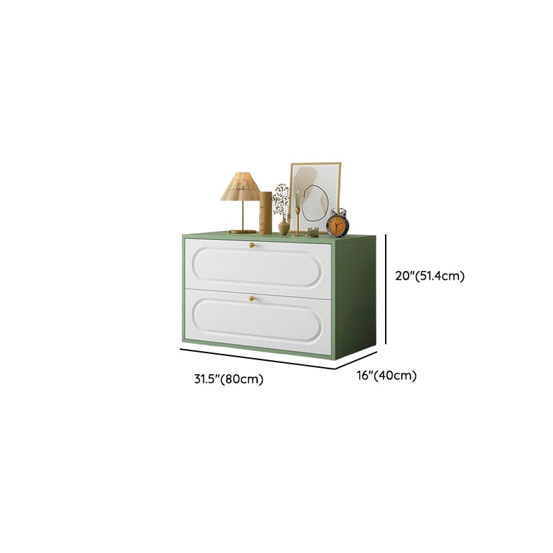 Light Green Casual Steel Bachelor Chest/Semainier thumbnail 14