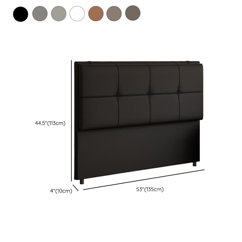 Modish Style Panel Headboard with No Distressing, Button-tufted Rectangle Design for Twin XL/King/Queen Bed, Featuring Sponge Upholstery Fill and Standard Height thumbnail 14