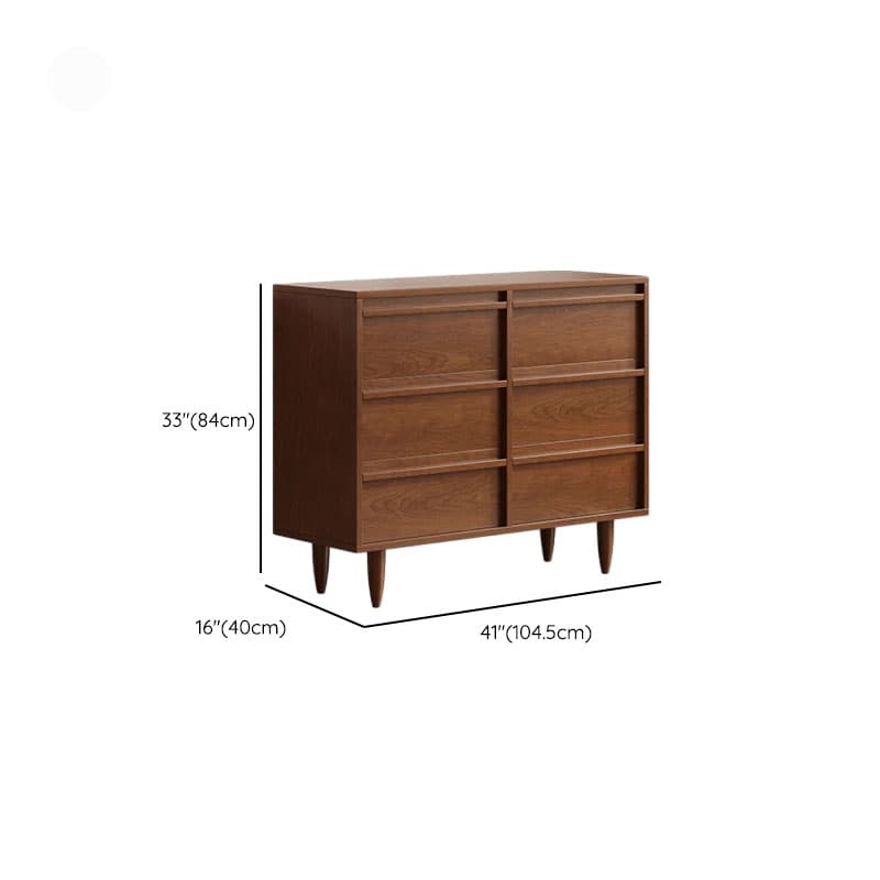 Cocoa Trendy Composite Wood Double Dresser/Lingerie Chest/Bachelor Chest with 5 Drawers/9 Drawers/6 Drawers in Vertical/Horizontal Orientation thumbnail 12