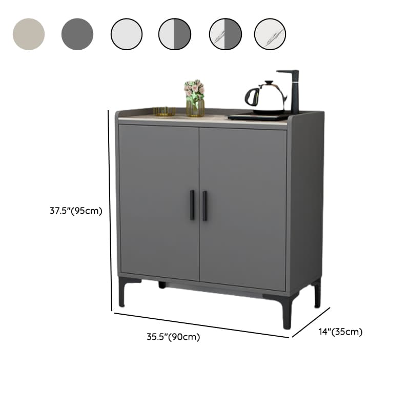 2 Doors/4 Doors/3 Doors Glamorous Narrow/Standard Sintered Stone Flooring Sideboard with Larder & Changeable Shelf thumbnail 17