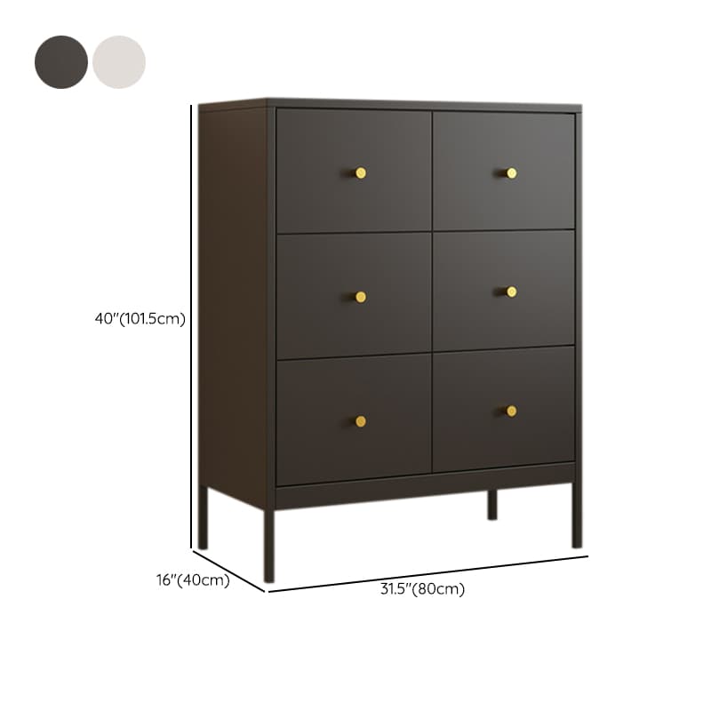 Free Standing Metal Waterproof Accent Chest with 6 Drawers/4 Drawers/9 Drawers Living Room thumbnail 27