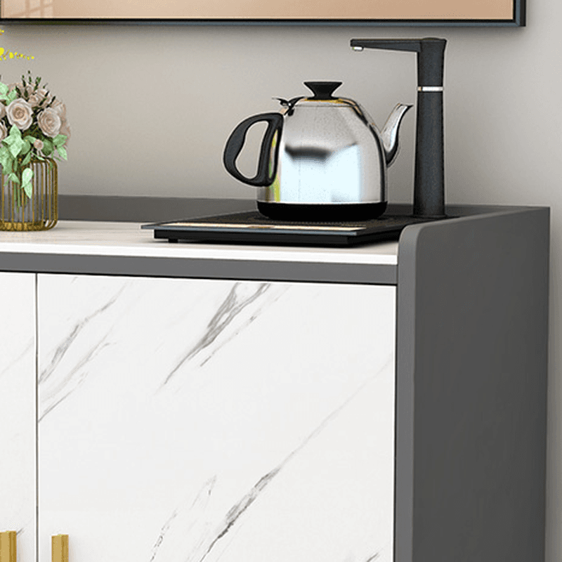 2 Doors/4 Doors/3 Doors Glamorous Narrow/Standard Sintered Stone Flooring Sideboard with Larder & Changeable Shelf thumbnail 12