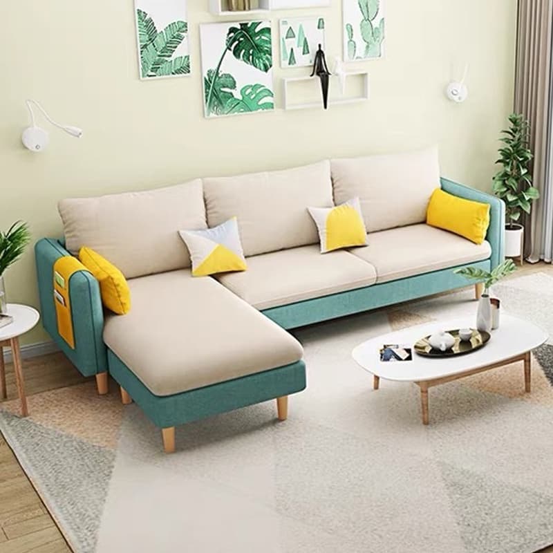 Modern L-Shape Reversible Sofa Recliner with Pine Frame and Storage thumbnail 15
