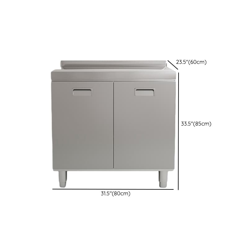 Metallic Alloy Countertop Kitchen Storage for Culinary Space thumbnail 6