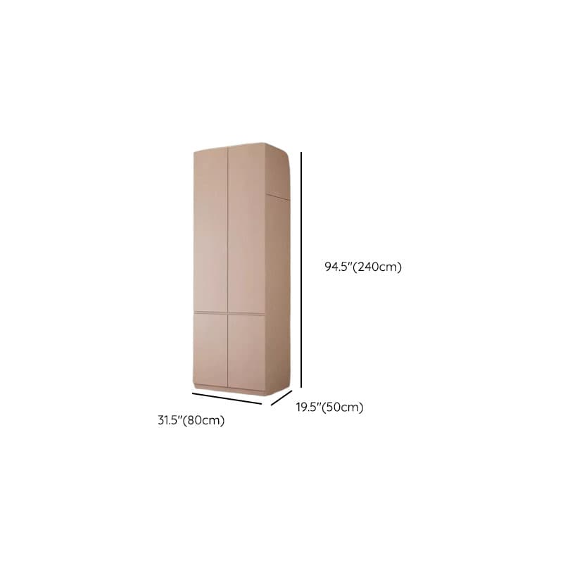Modish Manufactured Wood Independent Armoire Cabinet with Soft Close Drawer, Soft Close Door, Interior Shelves, and Clothing Rod thumbnail 20
