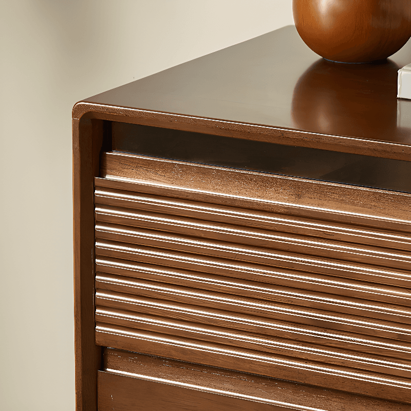 Minimalist Cube Double Dresser in Natural Wood thumbnail 8