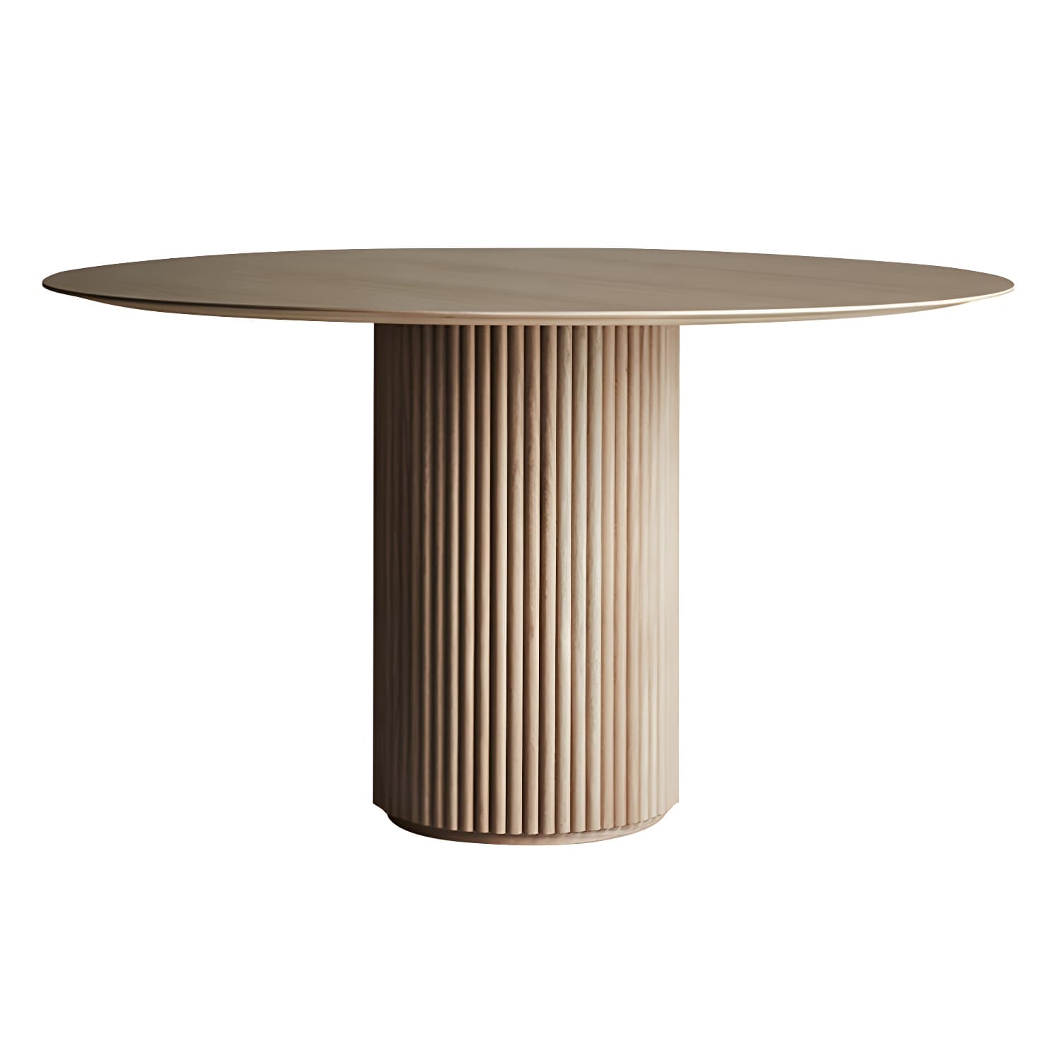 Round Pedestal Casual Table Simplicity Style Dining Room Home Furniture thumbnail 6