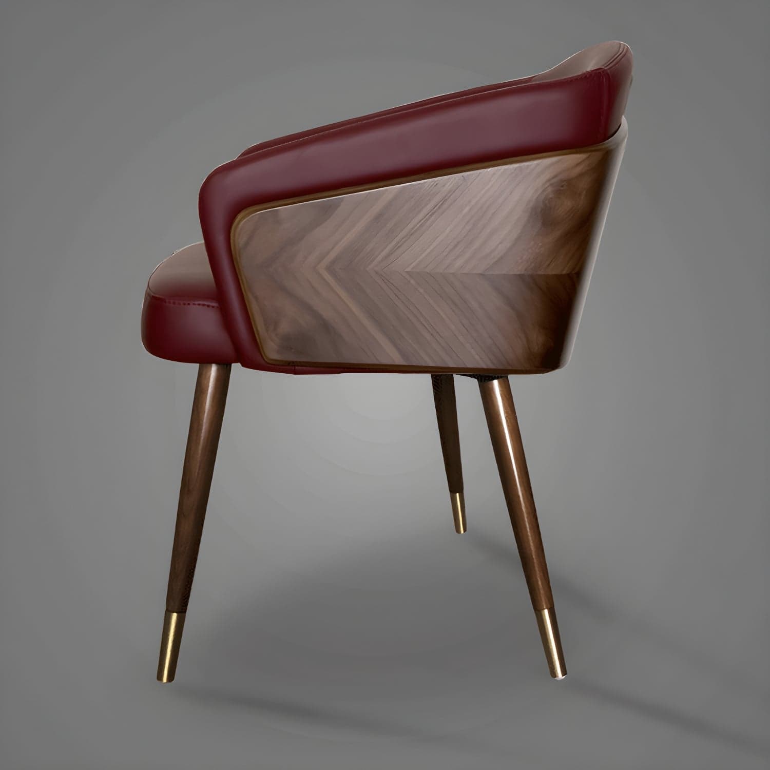 Contemporary Style Wooden Dining Chair Parsons Dining Arm Single Chair thumbnail 5