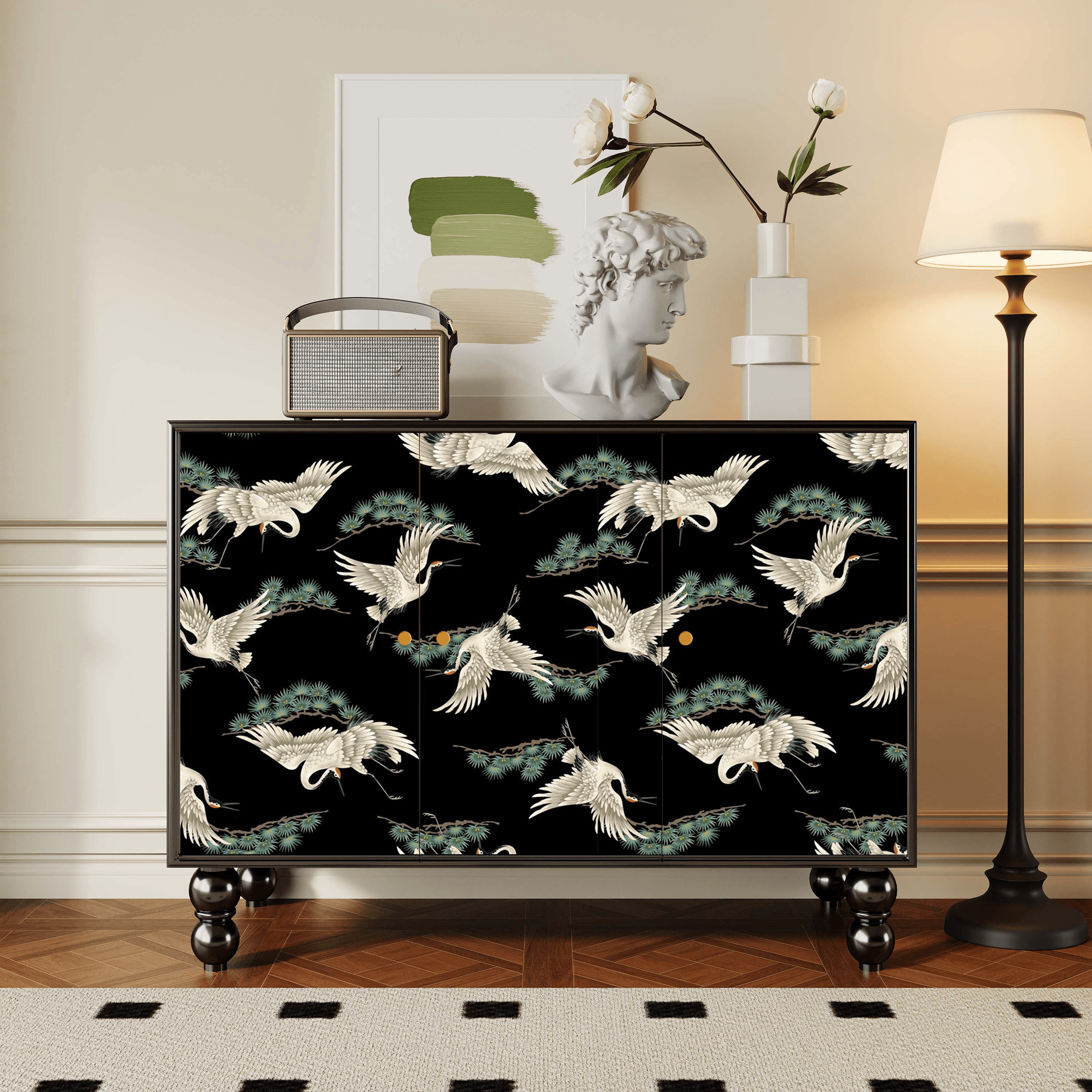 Parlor Detached Sideboard with Six Internal Shelves and Benchtop thumbnail 7