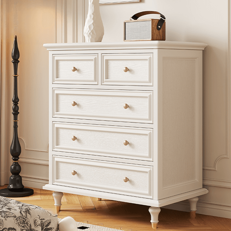Trendy Raw Wood Console Dresser with 8/10/5 Drawers in Horizontal/Vertical Orientation thumbnail 4