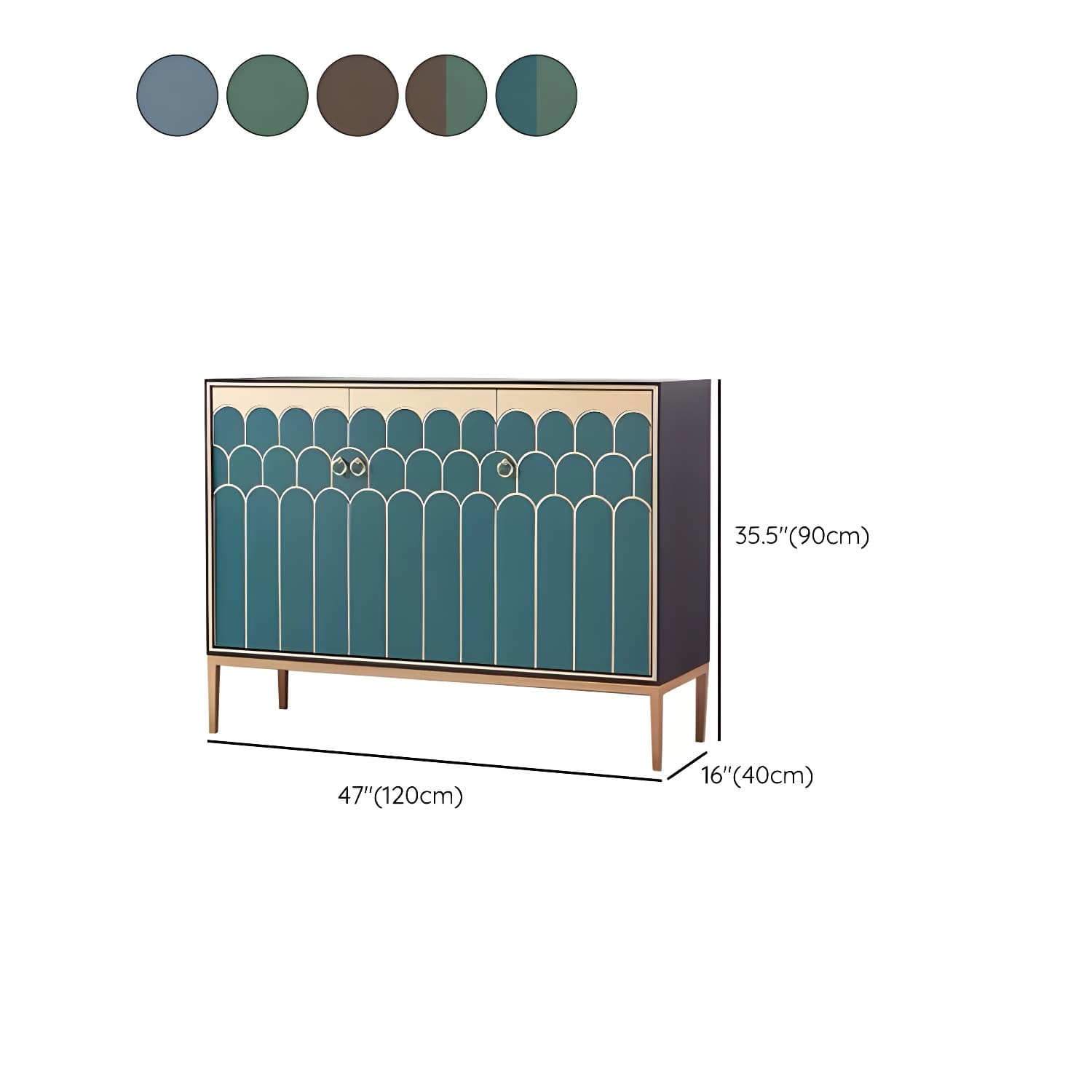 Modern Storage Chest Manufactured Wood Dresser , 12.48/15.6 Inch Width thumbnail 23