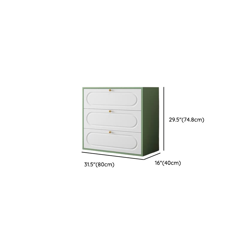 Light Green Casual Steel Bachelor Chest/Semainier thumbnail 9