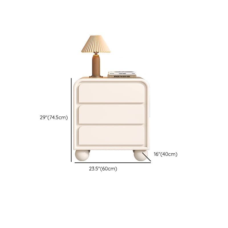 Minimalist Horizontal/Vertical Chalk Wood Bachelor Chest with Drawers - image 14