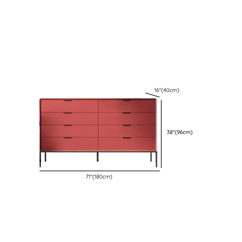 Modern Solid+Engineered Wood 5 Tiers/3 Tiers/4 Tiers Double Dresser/Semainier/Bachelor Chest thumbnail 40