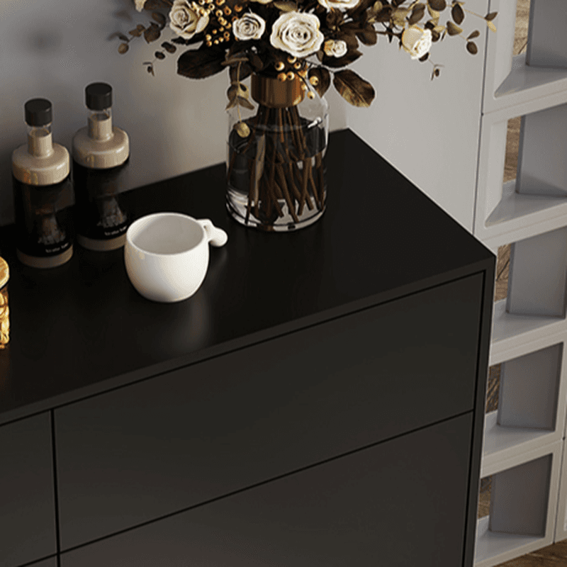 Ground Design Narrow Server with 2 or 1 Drawer, Drawers Storage, Alterable Shelf, and 3 or 2 Doors Tabletop thumbnail 9