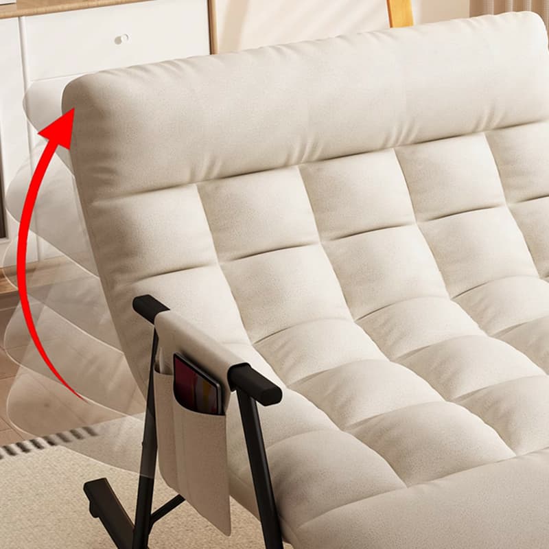Stylish and Modern Upholstered Rocking Chair for Home Decor - Comfortable Seating with Track Arms thumbnail 15