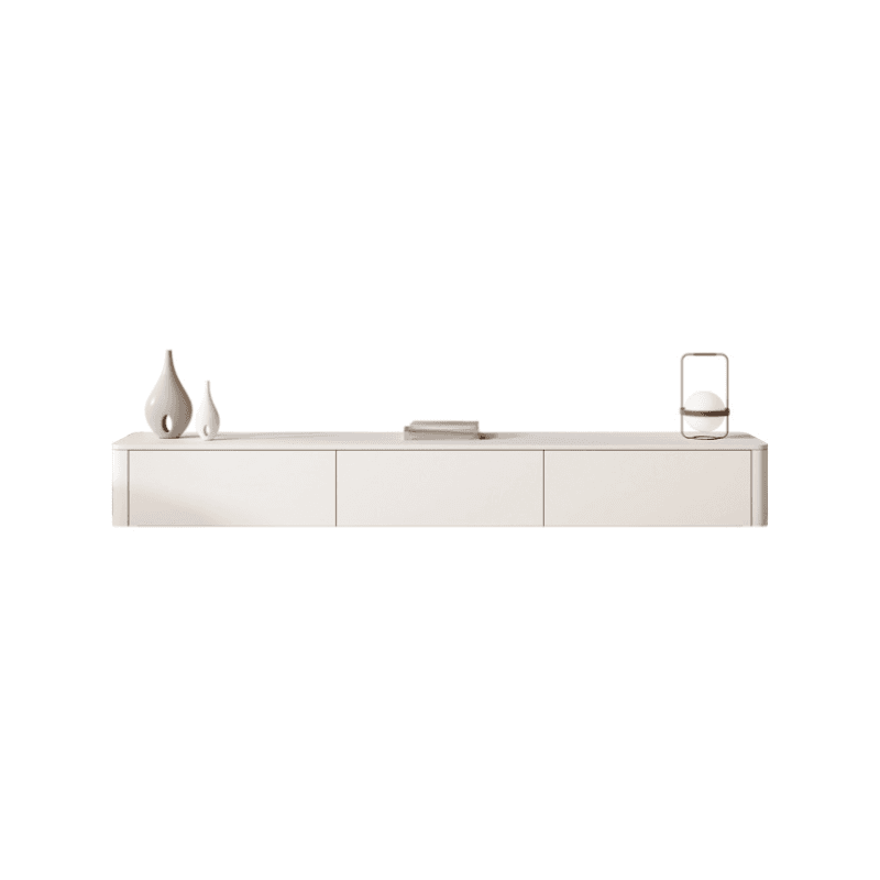 Ivory Rectangular Wall-supported TV Stand with 6 Drawers/5 Drawers thumbnail 18