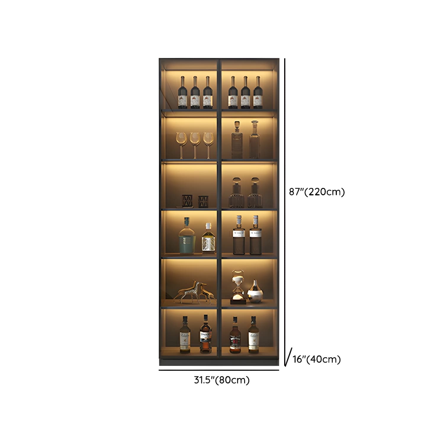 Living Room Modern Stone Sideboard Cabinet with Doors and Drawers thumbnail 7