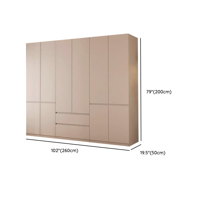 Auburn Self-supporting Cabinet Armoire with 2 Drawers and Gate Doors thumbnail 22