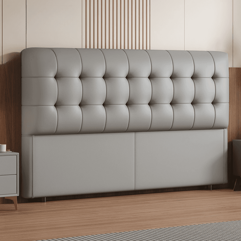 Trendy Panel Headboard with No Distressing, Piled Tufted Rectangle Design for King/Queen/Full Bed, Featuring Sponge Upholstery and Standard Height thumbnail 6