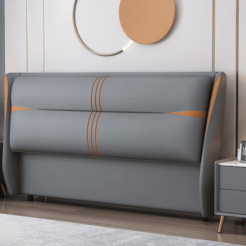 Simple Full(54"W x 75"L) Free-standing Standard Panel No Distressing With Legs in Wood/ Upholstery and Sponge thumbnail 4