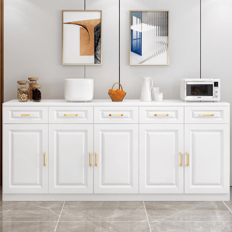 Modish Sideboard Composite Wood Standard/Narrow Kitchen Cupboards with 5 Drawers/4 Drawers/3 Drawers, 2 Shelves and 5 Doors/4 Doors/3 Doors thumbnail 6