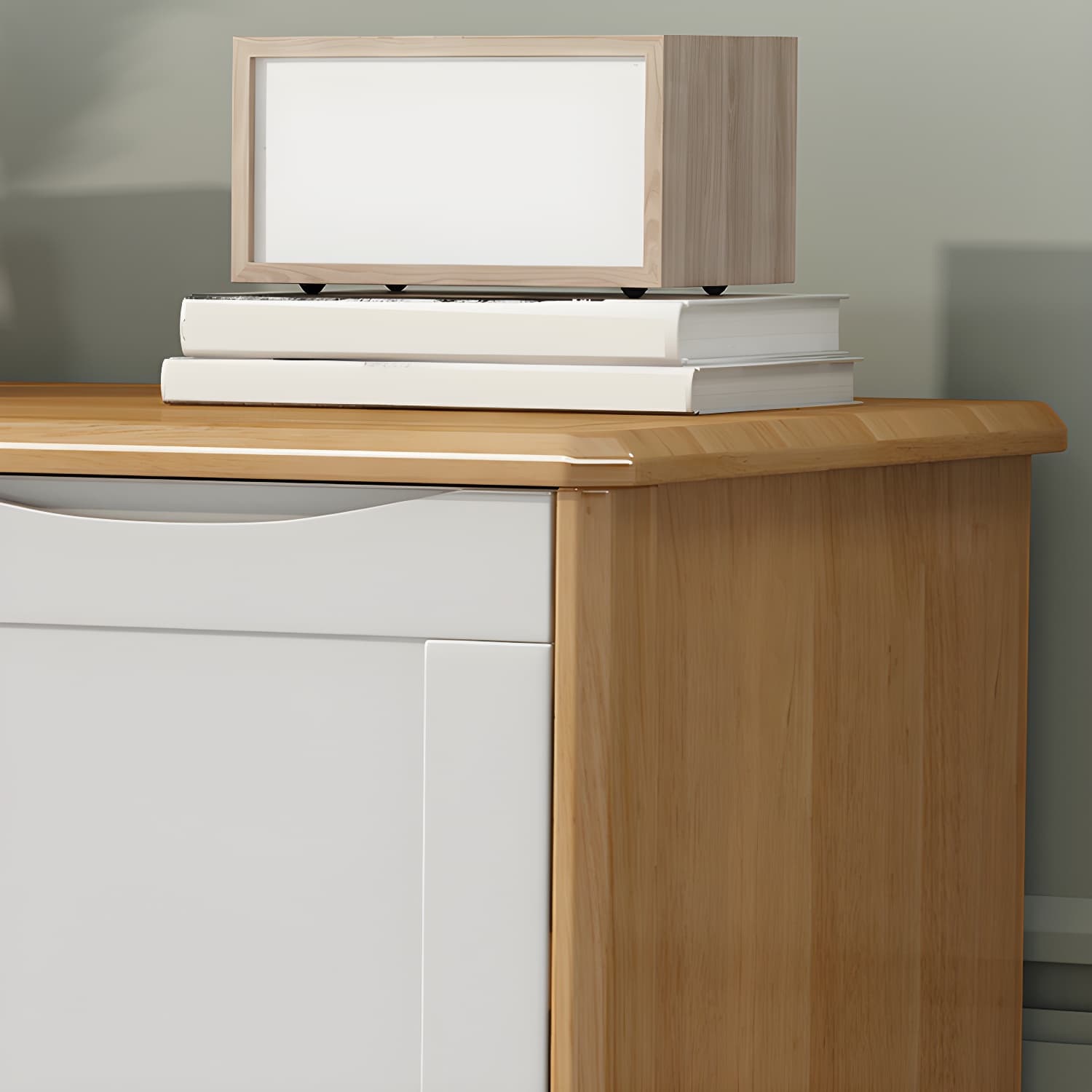 29.5"Tall 4 - Drawer Accent Cabinet, Wooden Rectangle Cabinet thumbnail 7