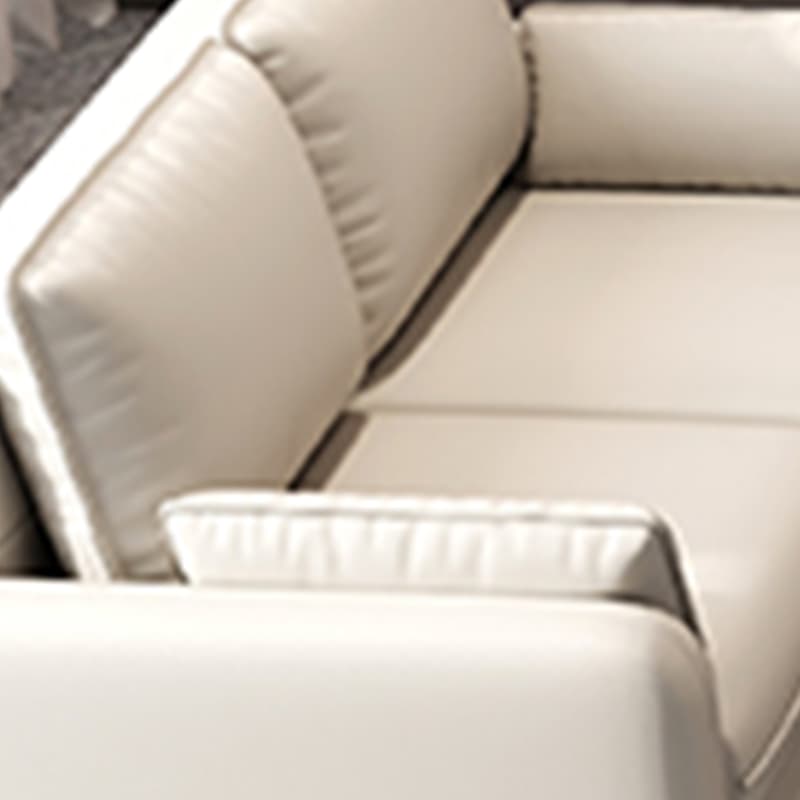 Modern Solid Color Loveseat with Square Arm and Wide Pillow Back for Living Spaces thumbnail 17