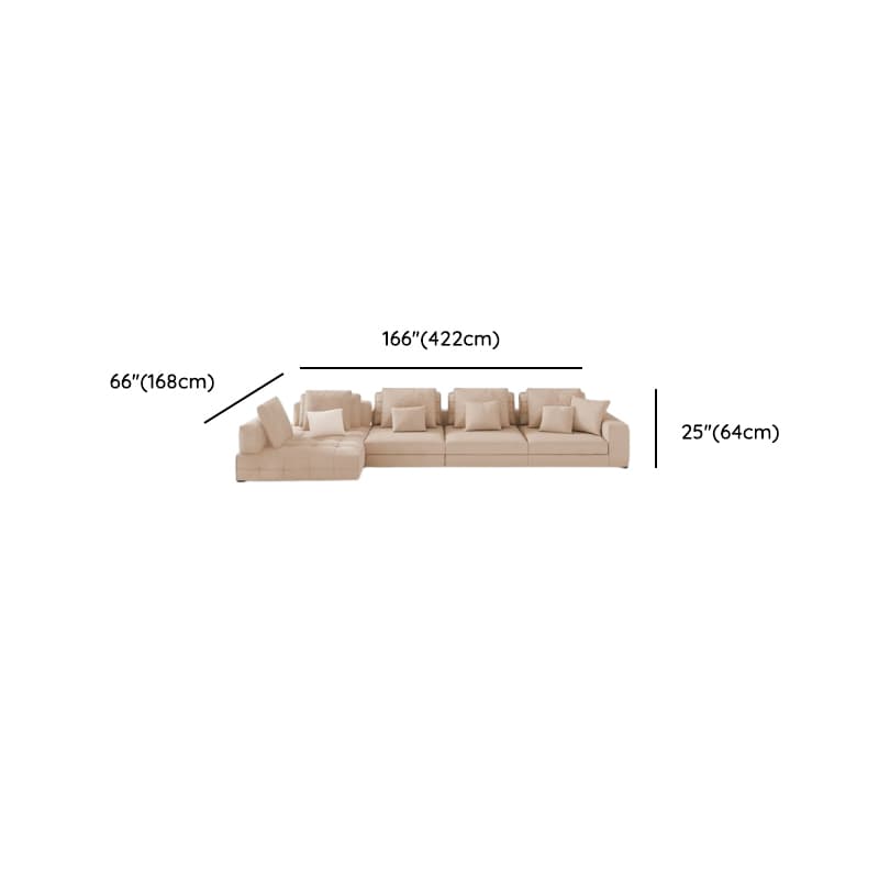 L-Shape Corner Sectional for 5 Person with Button-tufted Detail thumbnail 15