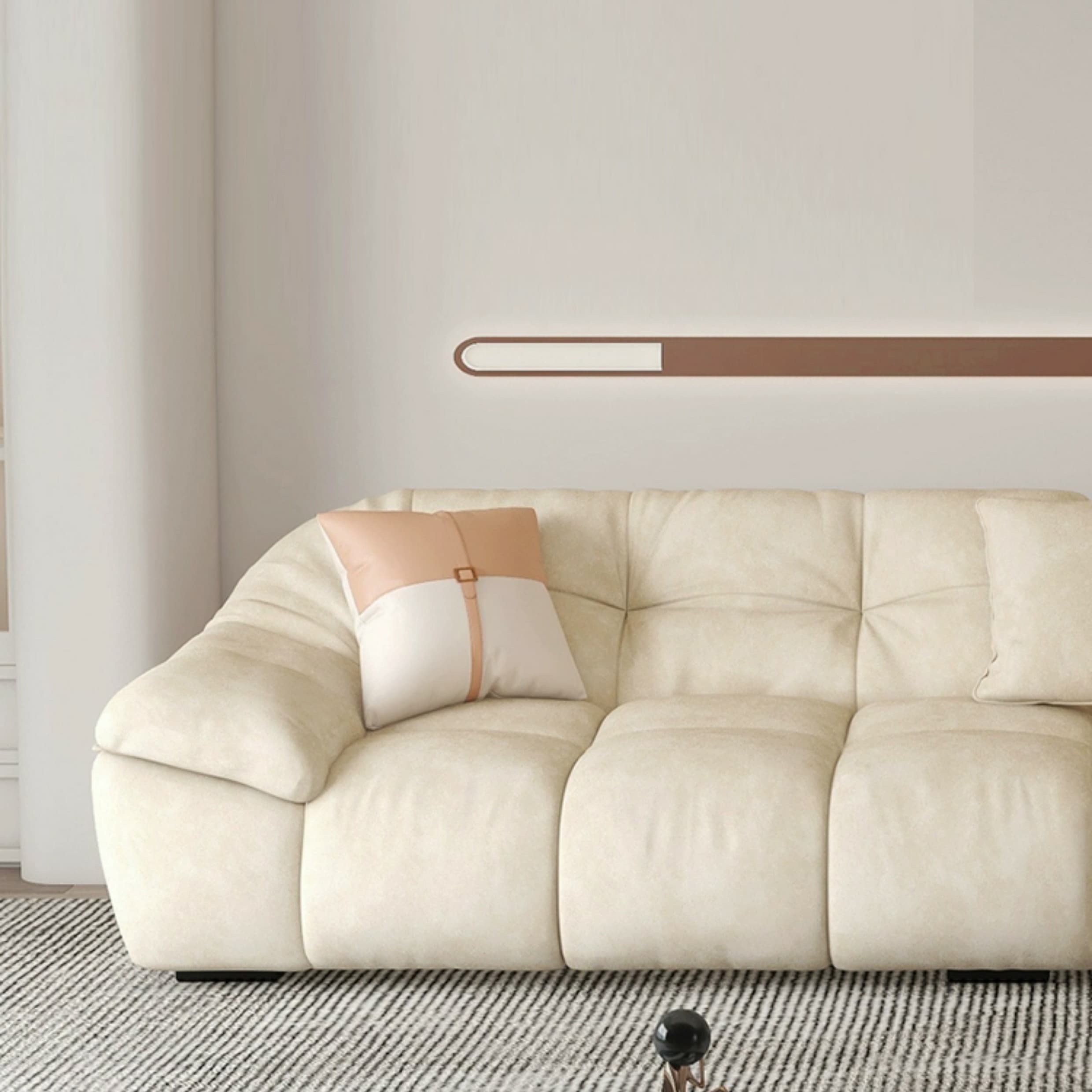 Comfortable Polyester Blend Showcase Sectional Sofa for Contemporary Home Decor thumbnail 10