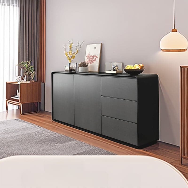 Self-supporting Flooring Counterboard Sideboard with Five Internal Shelves & Culinary Equipment Storage Galley thumbnail 2