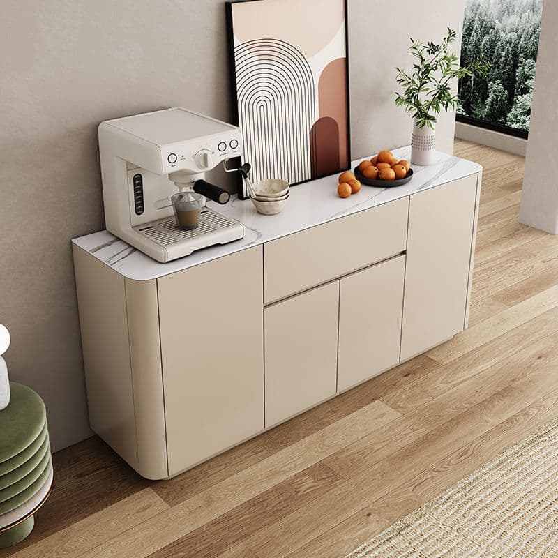 Standard/Wide Stone 3 Drawers/1 Drawer Hutch 1 Shelf 4 Doors/3 Doors/2 Doors Microwave Shelf Cabinet thumbnail 6
