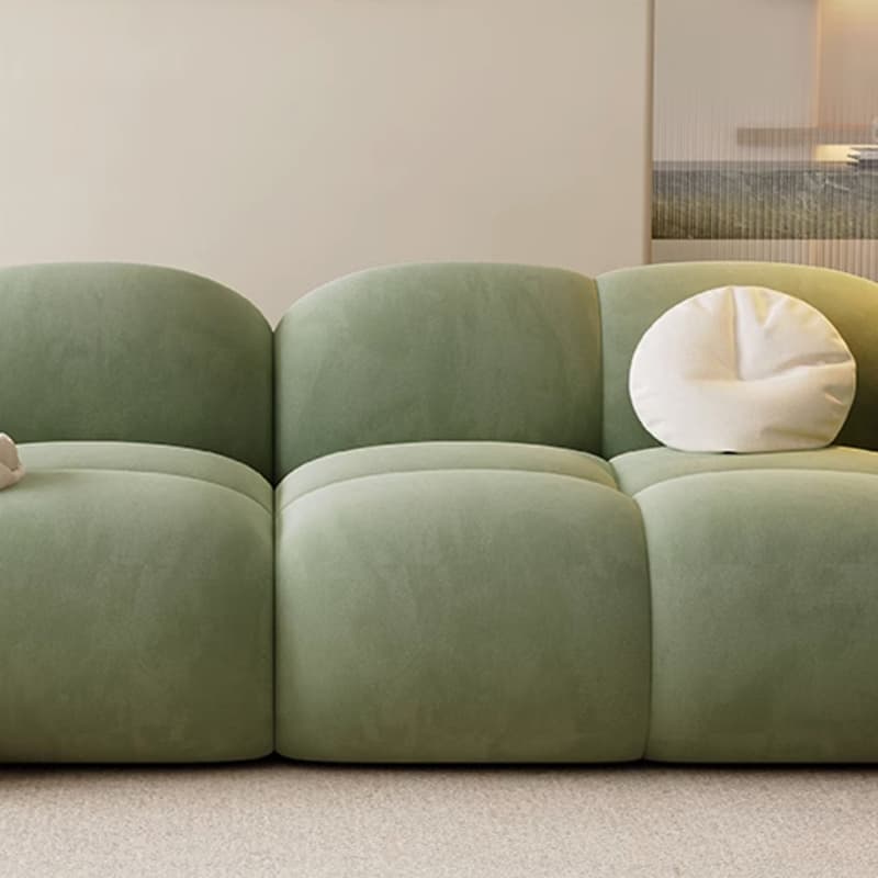 Anti Cat Scratch Velvet Modern Sofa with Stain Resistant Feature thumbnail 13