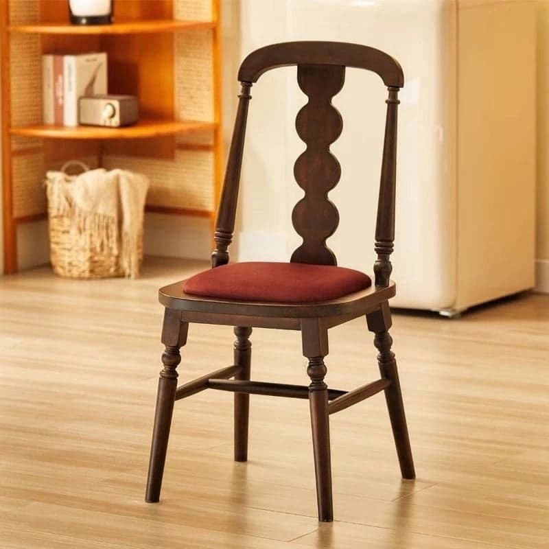 Drawing Room Framed Side Chair with Slat Back thumbnail 5