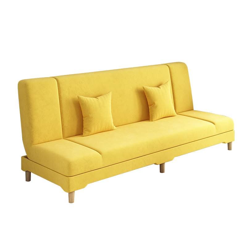 Contemporary Modern Grey/Azure/Emerald Green Sleeper, Solid Color, 3-Seater with 2 Pillows thumbnail 17