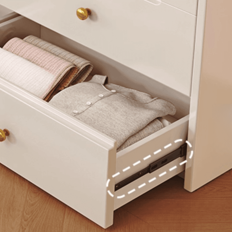 Simplistic Raw Wood Double Dresser/Bachelor Chest with 6/8/5 Drawers in Horizontal/Vertical Orientation thumbnail 9
