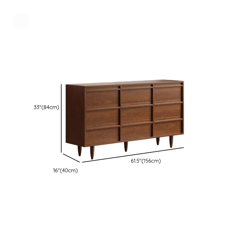 Cocoa Trendy Composite Wood Double Dresser/Lingerie Chest/Bachelor Chest with 5 Drawers/9 Drawers/6 Drawers in Vertical/Horizontal Orientation thumbnail 15