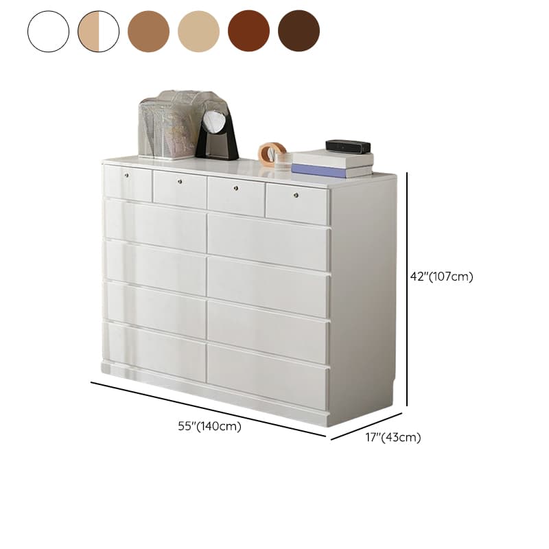 Elegant Medium Wood Scandinavian Dresser with Self-Close Drawers thumbnail 17