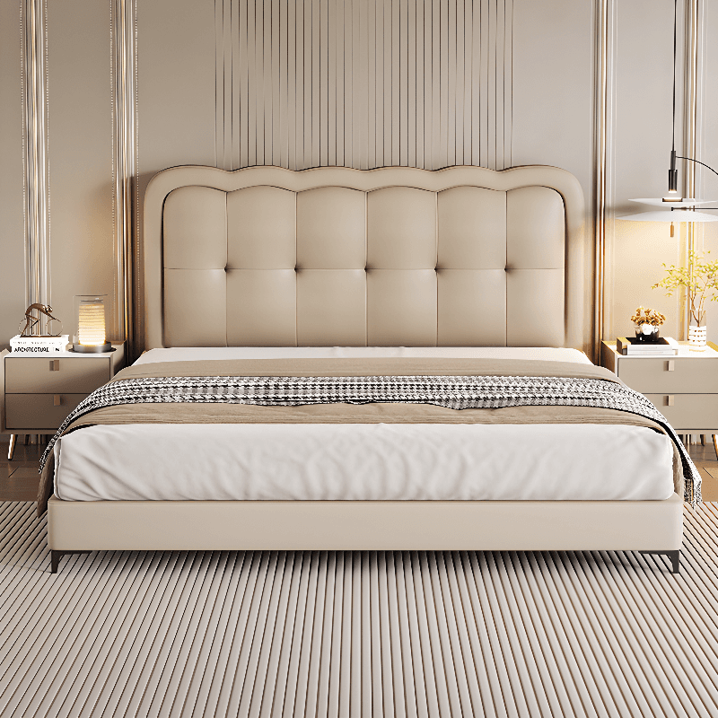 Trendy Queen(60"W x 80"L)/Full(54"W x 75"L) Standard（36-55“） Rectangular Stitch-tufted No Distressing Panel with Sponge Cushion thumbnail 11