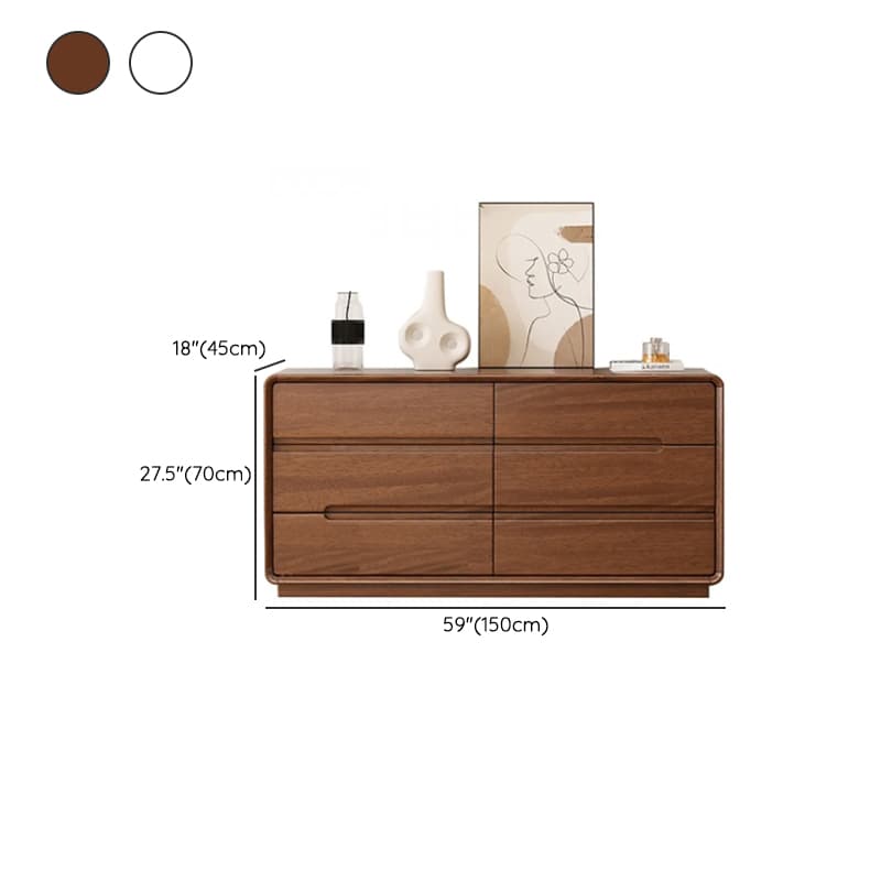 Trendy Raw Wood Horizontal/Vertical Bachelor Chest with 5 Drawers/4 Drawers/6 Drawers thumbnail 18