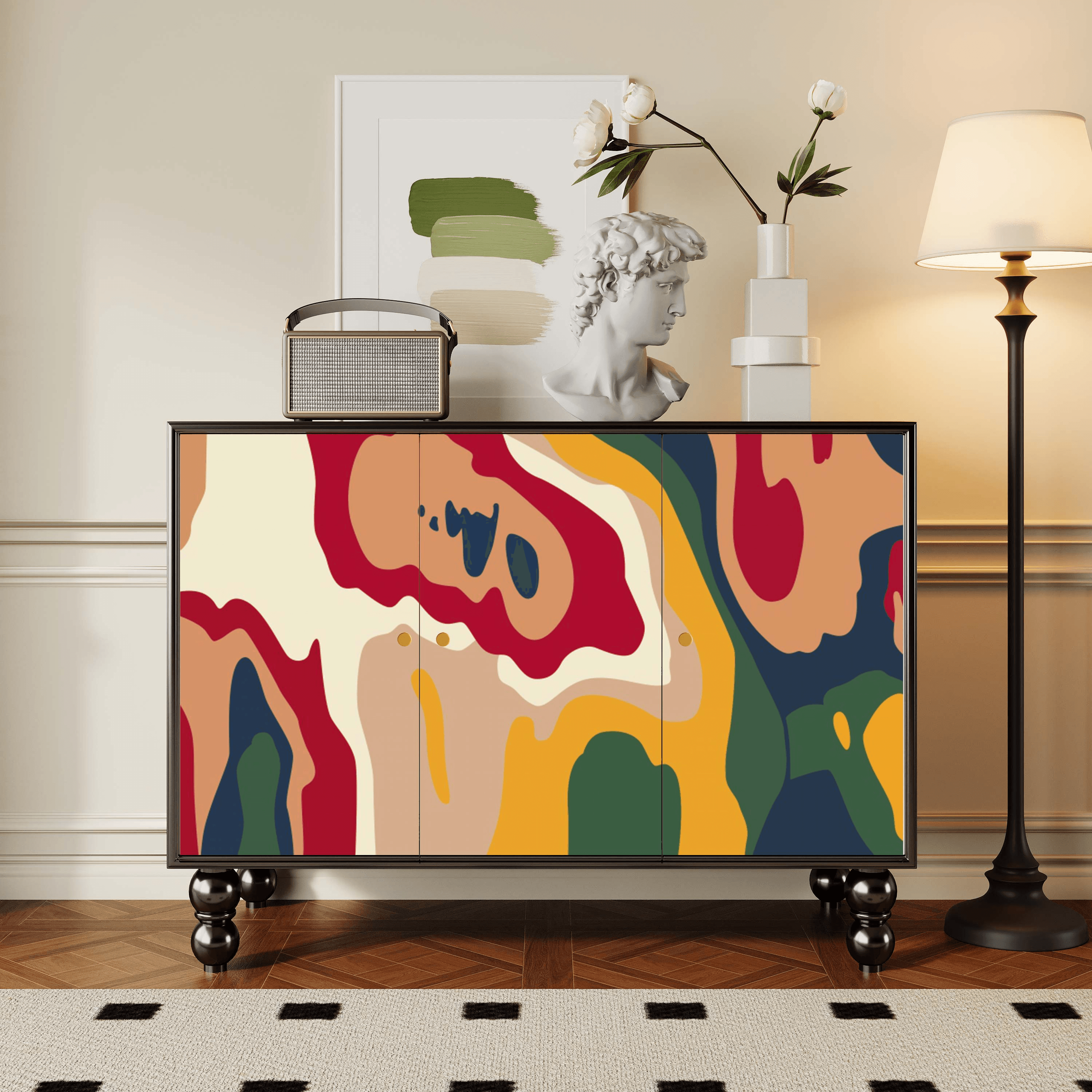 Parlor Detached Sideboard with Six Internal Shelves and Benchtop thumbnail 28