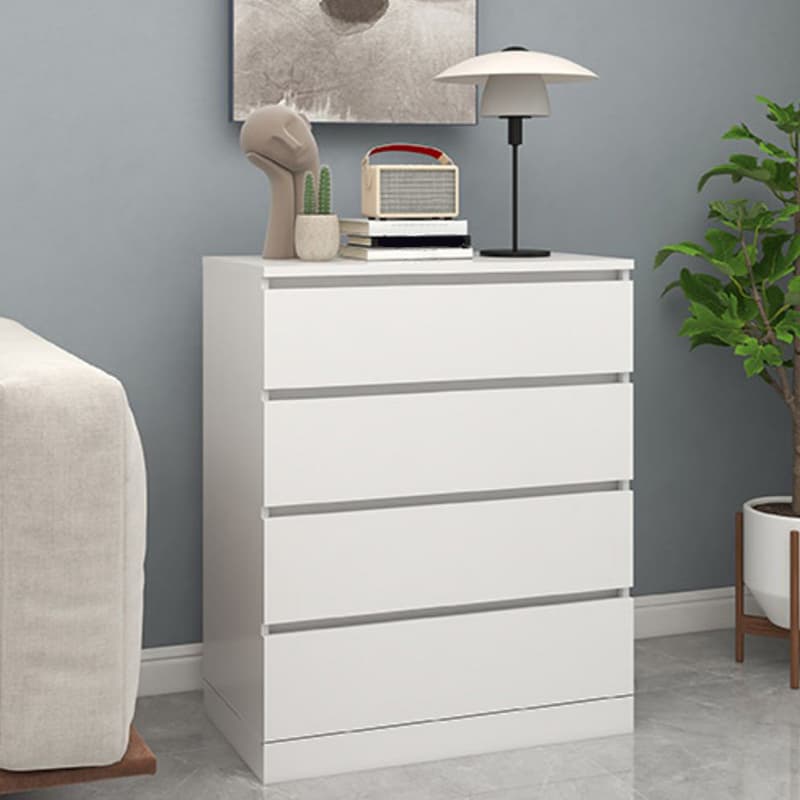 Contemporary Narrow Wood Dresser with Drawers for Living Room thumbnail 7