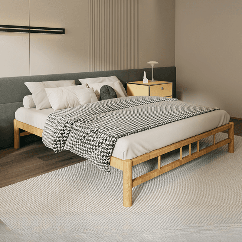 Solid Color Stainless Steel Platform Bed for Bedroom thumbnail 7