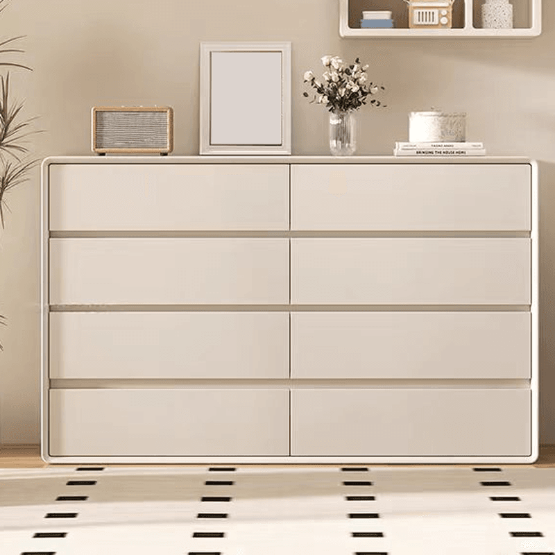 Simplistic White Horizontal/Vertical Reclaimed Wood Double Dresser/Lingerie Chest/Bachelor Chest with 6 Drawers/10 Drawers/8 Drawers thumbnail 2