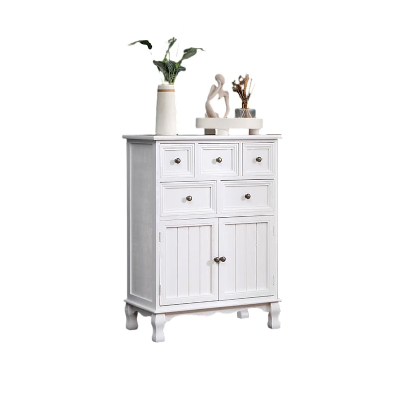 Wooden Bronze Solid Wood Dressers & Chests with Drawers Metal Handle, No Assembly - image 9